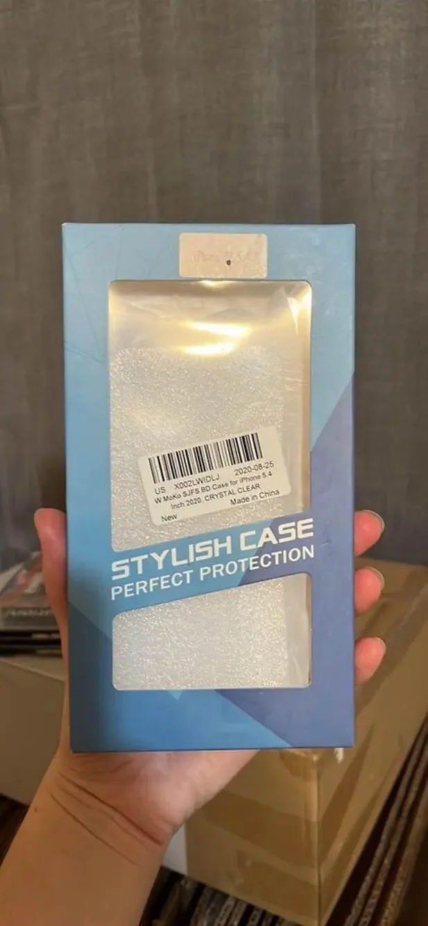 New iPhone 12 / 13 Mini Clear Phone Case